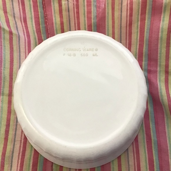 Corning Ware French White Round Baking Casserole Dish Ramekin Bowl F-16-B - Picture 6 of 10